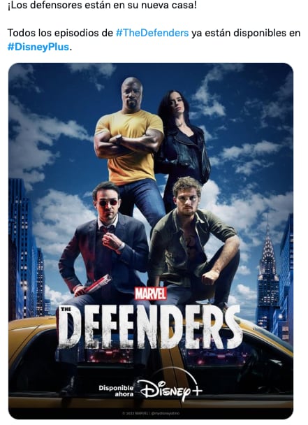 Daredevil ya esta en Disney+