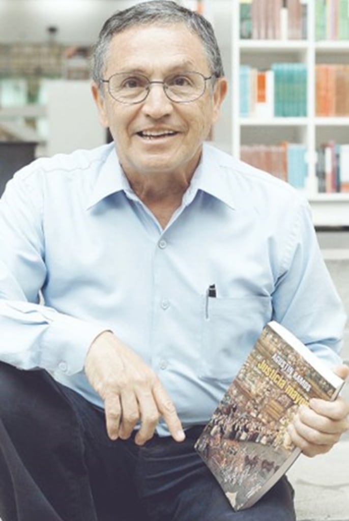 Agustín Ramos y su novela Justicia mayor (2015)