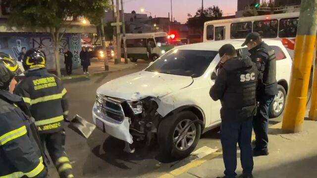 Choque en la Agrícola Oriental deja una persona herida hoy 13 de noviembre