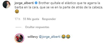 Le dicen a William Levy que su barba es falsa