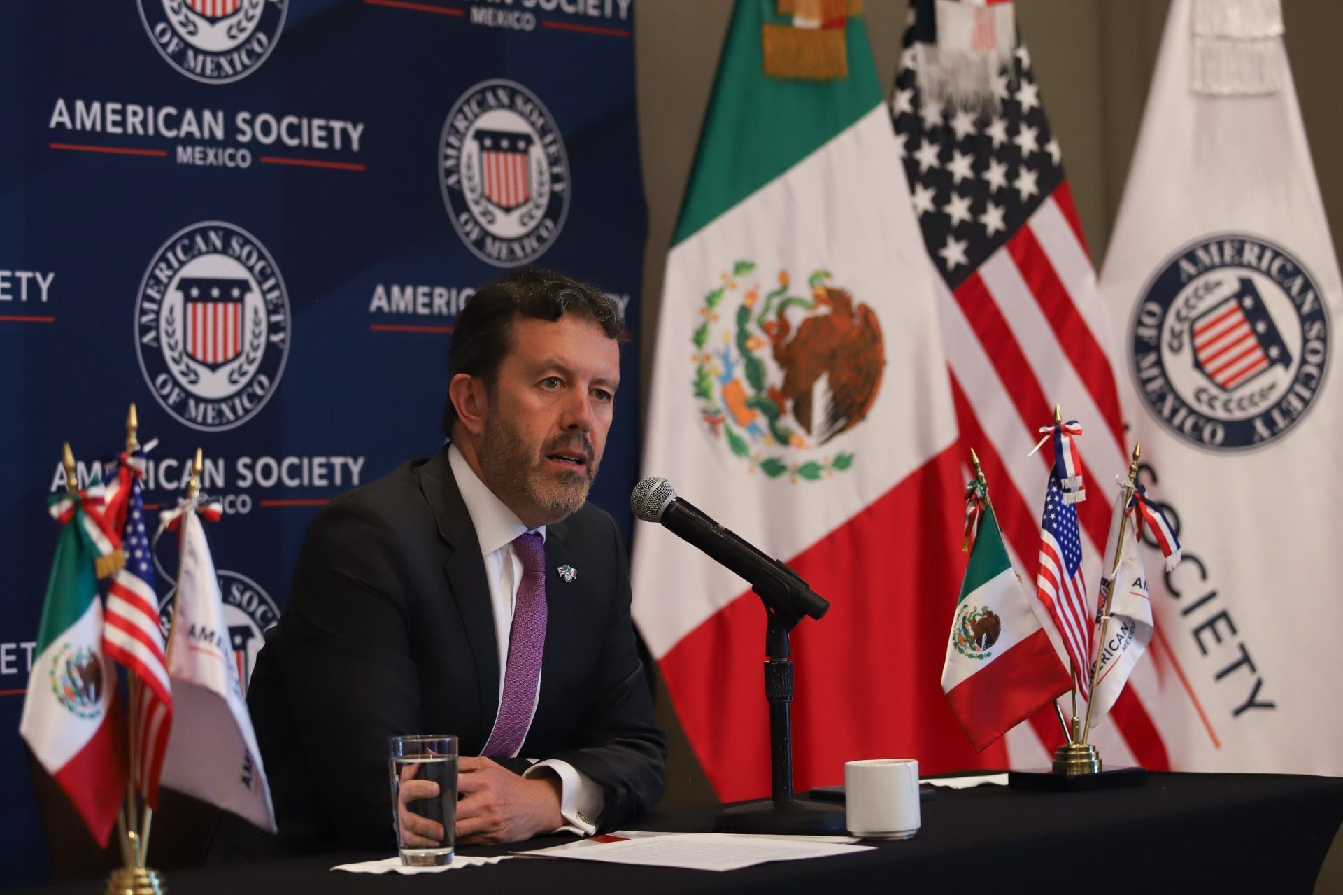 Larry Rubin, presidente de Amsoc, dijo que delitos han bajado en México cuando ha colaborado Estados Unidos presencialmente en México