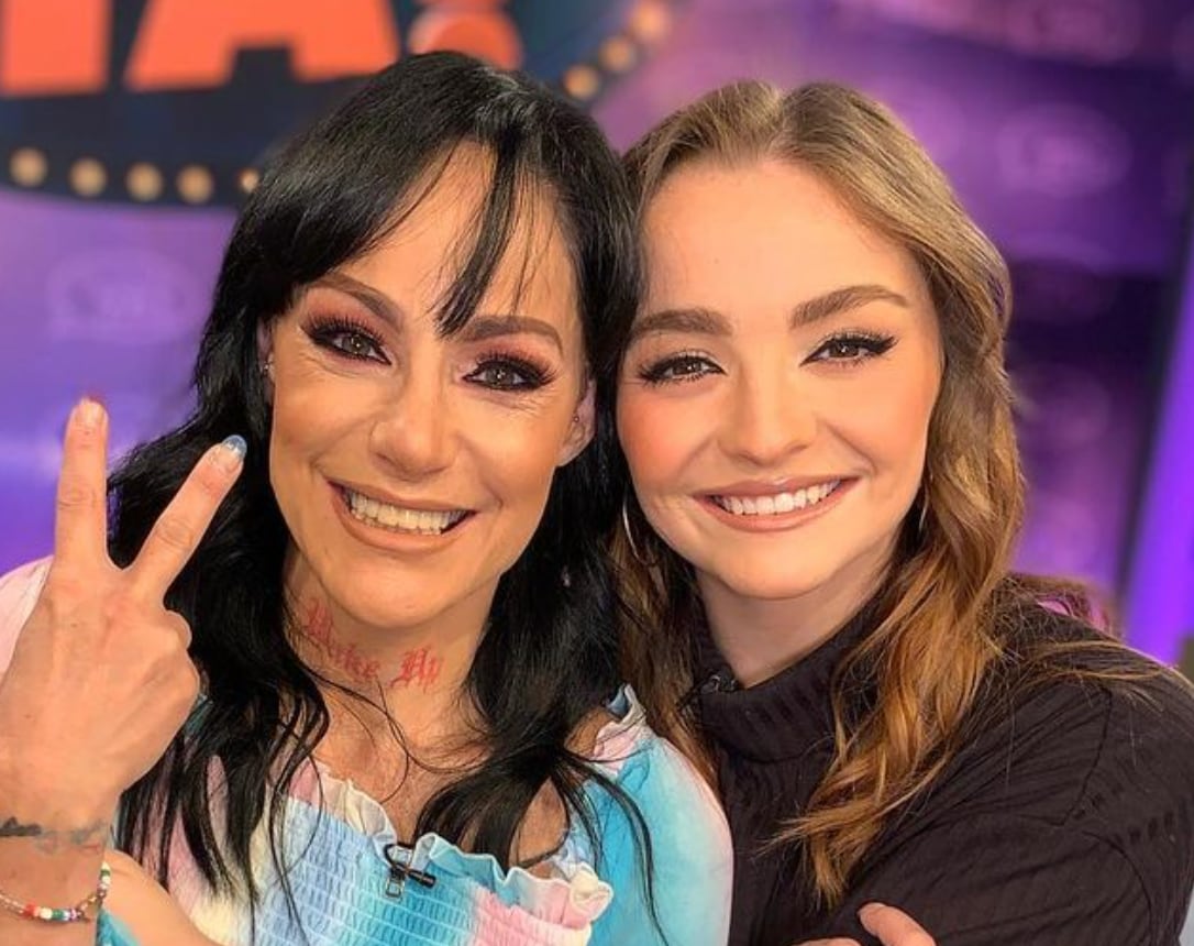 Lolita Cortés y su hija Dariana Romo