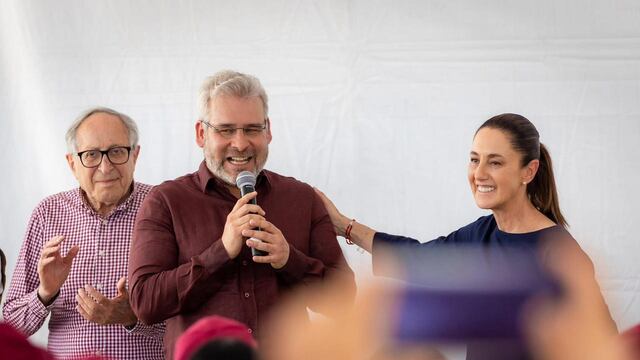 Alfredo Ramírez Bedolla y Claudia Sheinbaum