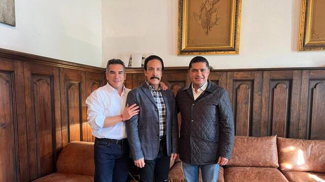 Alejandro Moreno, Omar Fayad y Julio Valera