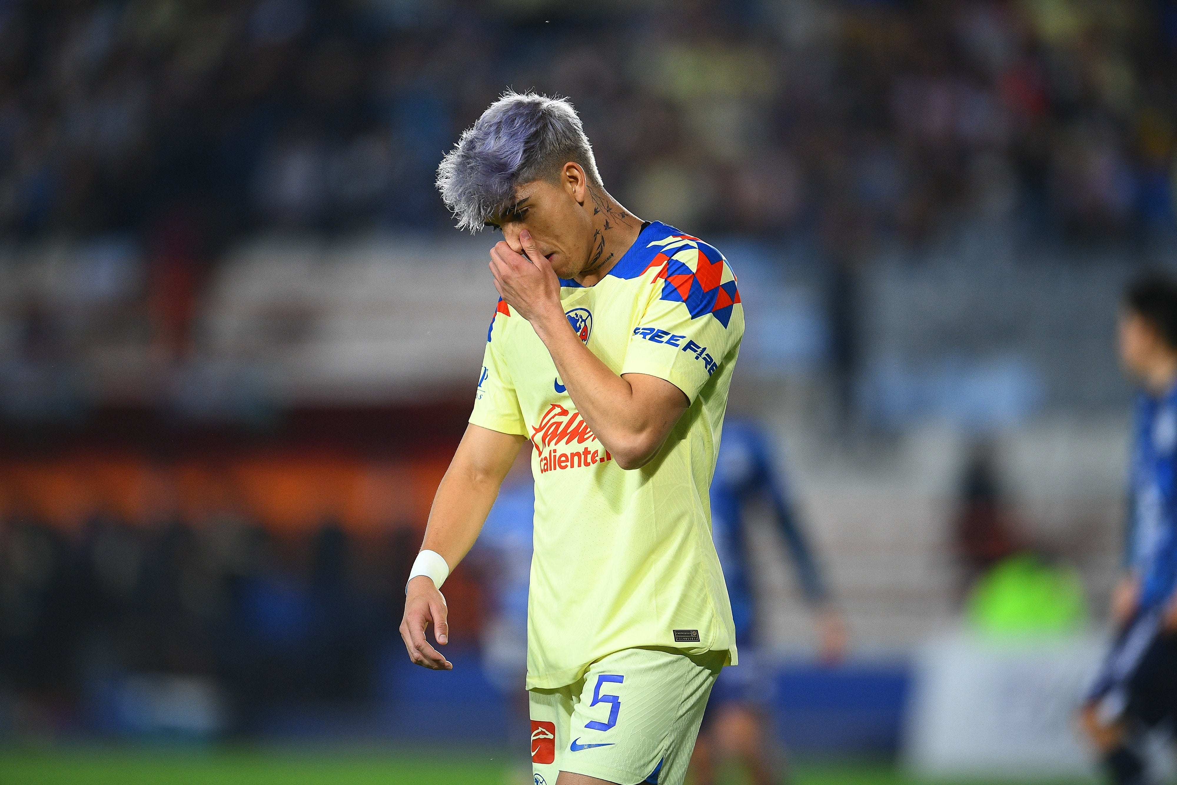 Kevin Álvarez con el Club América