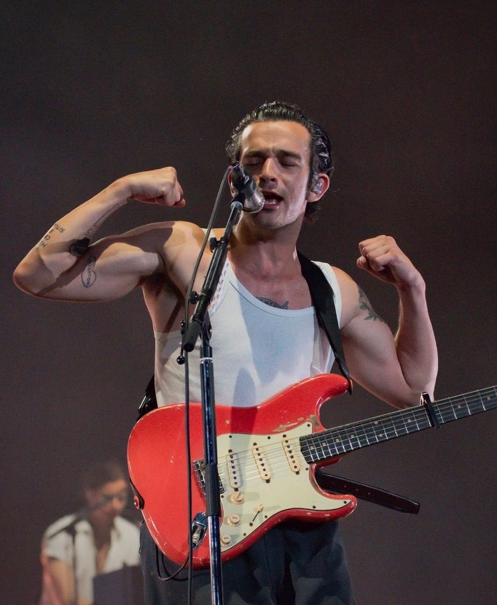 Matty Healy, vocalista de The 1975