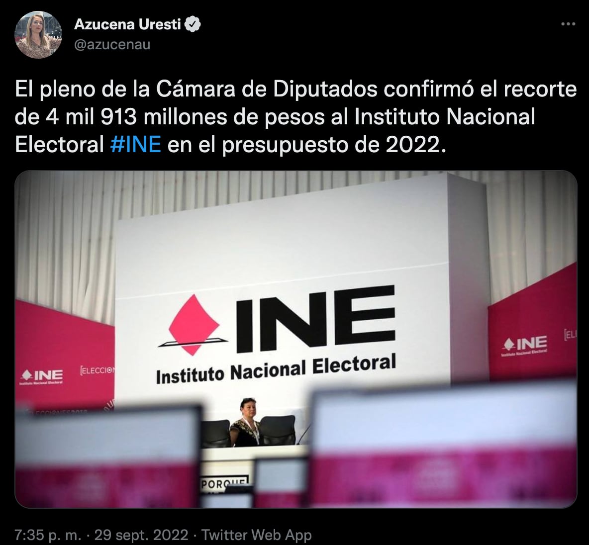 INE recibe recorte para el presupuesto 2022
