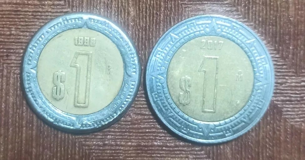 Esta moneda de 1 peso vale 650000 pesos