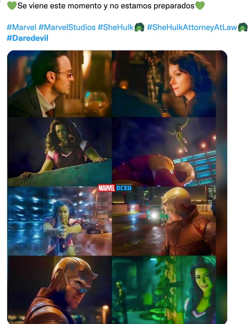 Reacciones al episodio de She-Hulk con Daredevil