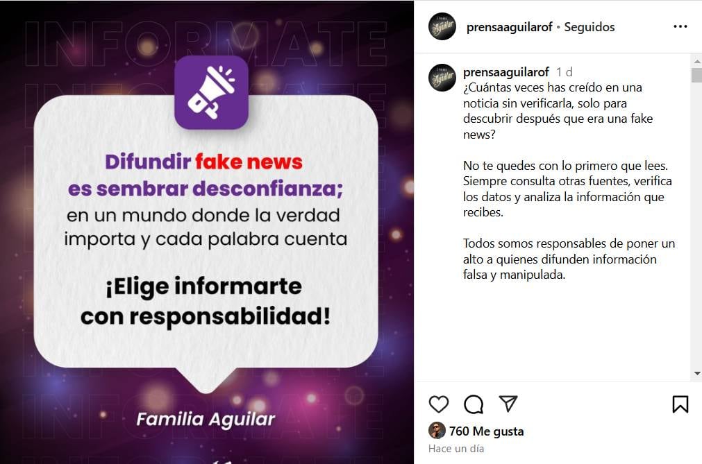 Ángela Aguilar fue duramente criticada por una publicación de Prensa Aguilar