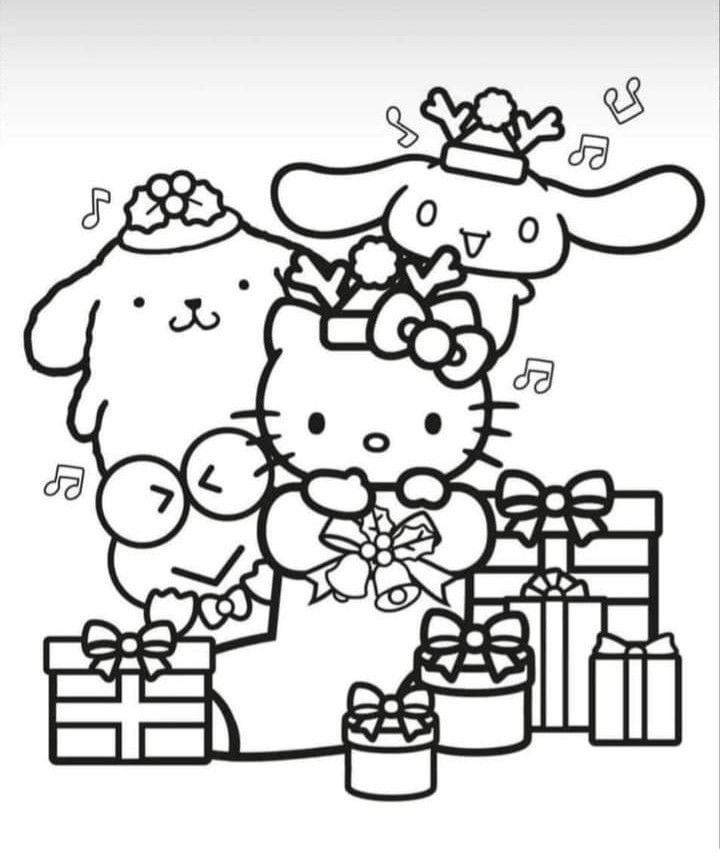 Hello Kitty invierno