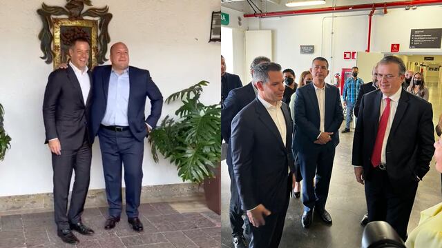 Se juntan 3 presidenciables: Alejandro Murat viaja a Guadalajara y se reúne con Enrique Alfaro y Marcelo Ebrard