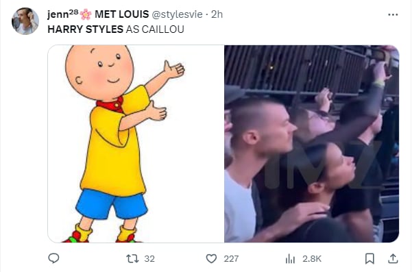 Memes por Harry Styles pelón