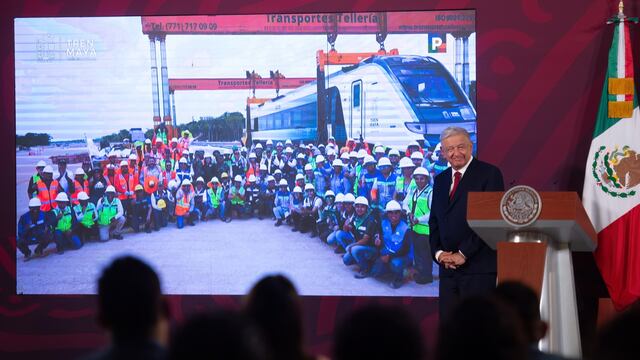AMLO juntará su Quinto Informe de Gobierno con un acto del Tren Maya