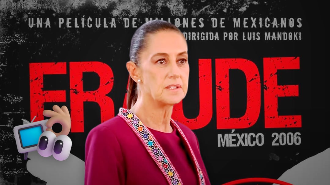 Sheinbaum recomienda el documental Fraude: México 2006 y recuerda su papel como vocera de AMLO