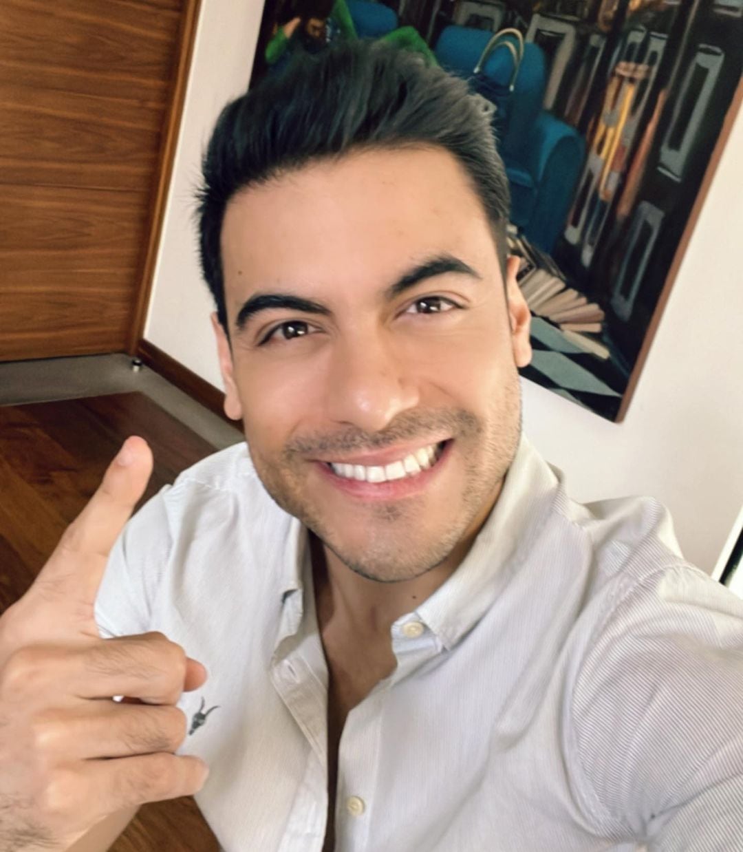 Carlos Rivera, cantante.