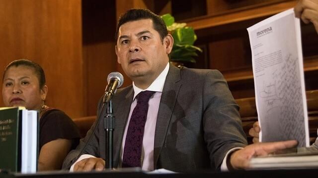 Alejandro Armenta, precandidato de Morena a la gubernatura de Puebla