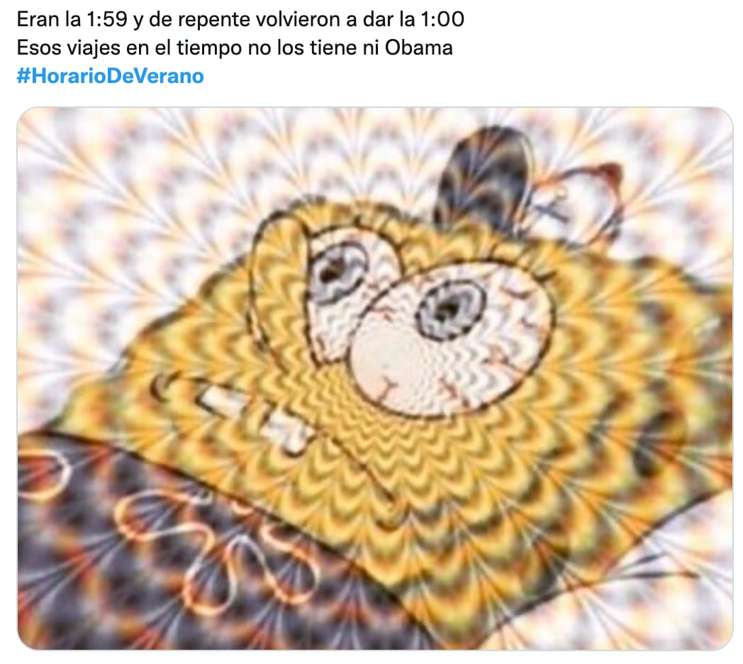 Memes del cambio de horario