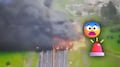 Explota pipa en la autopista México–Veracruz; aún no hay reporte de lesionados