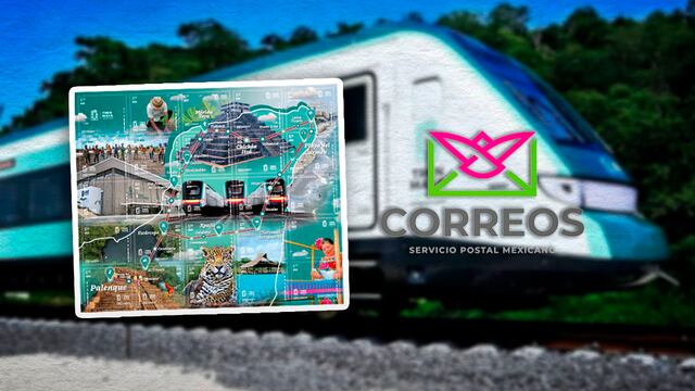 Aniversario del Tren Maya: Correos de México lanza estampilla conmemorativa