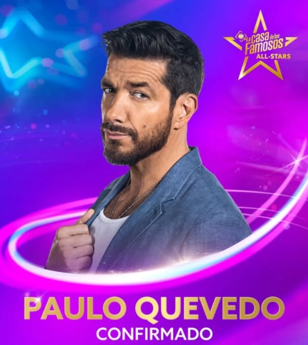 Paulo Quevedo en La Casa de los Famosos All Stars de Telemundo