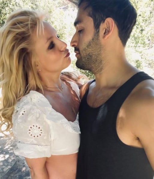 Britney Spears y su novio, Sam Asghari