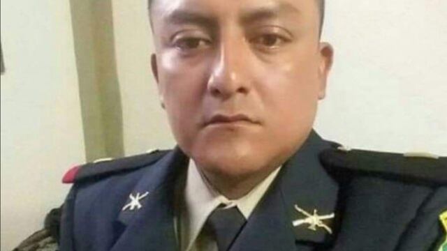 El teniente Carlos Anastasio Juan.