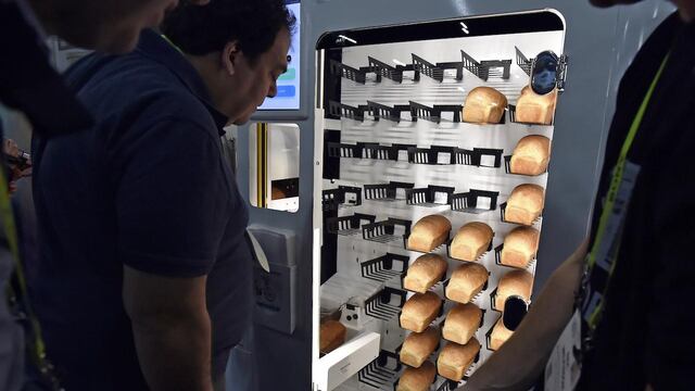 El robot ‘BreadBot’ de Wilkinson Baking Company.