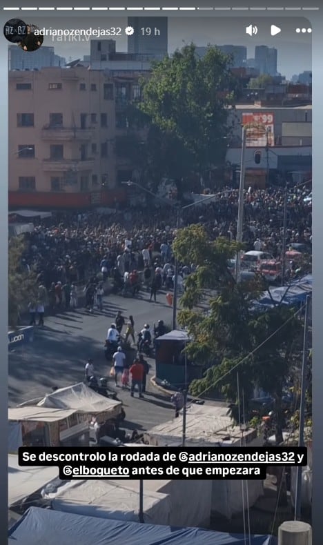 Adriano Zendejas desata polémica al minimizar la violencia en su evento de CDMX