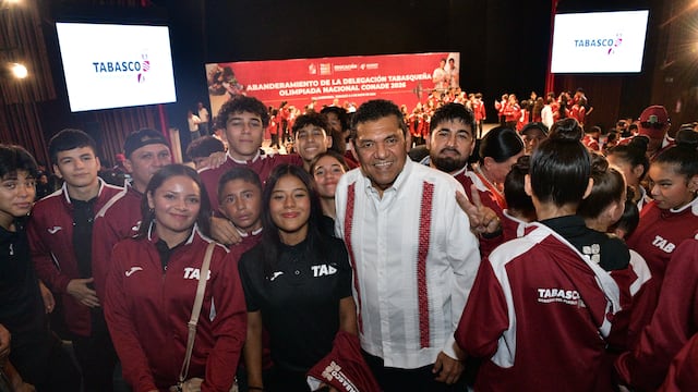 Tabasco envía a su delegación más grande a la Olimpiada Nacional Conade