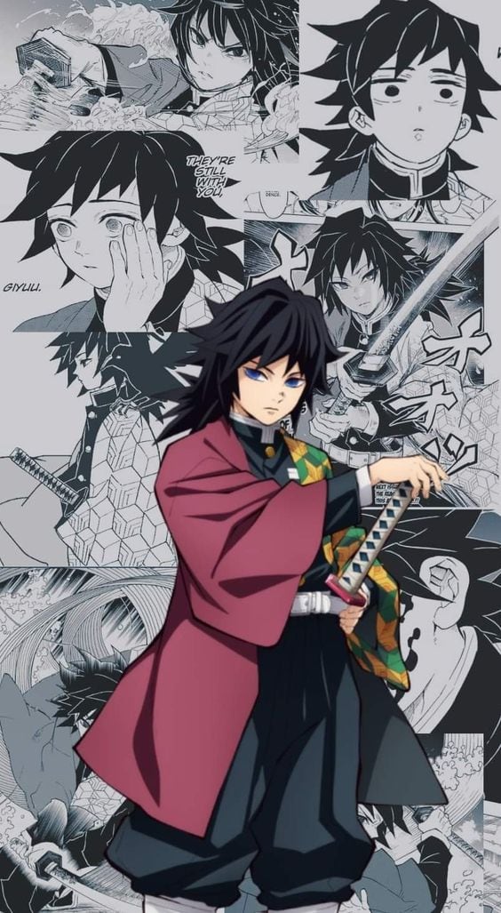 Fondo de Giyu Tomioka de Demon Slayer: Kimetsu no Yaiba