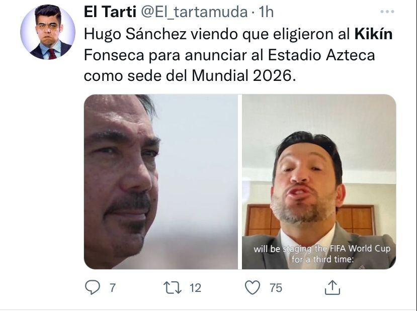 Kikín Fonseca apareció como 'embajador' de la CDMX para el Mundial de 2026 por encima de Hugo Sánchez.