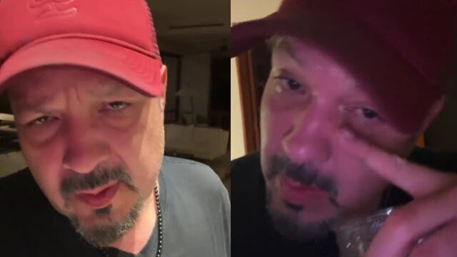 Pepe Aguilar hace un en vivo borracho y se enoja con fan que se burló de Ángela Aguilar