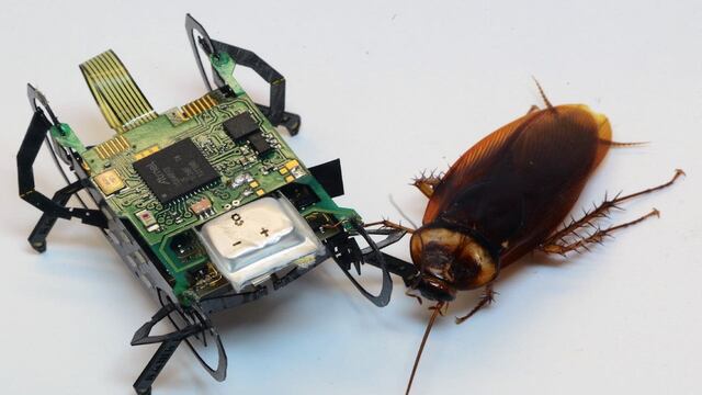 HAMR-F, el robot cuadrúpedo de la Universidad de Harvard.