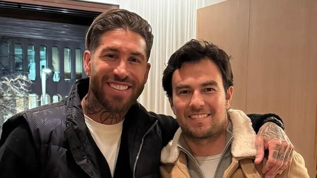 ¿Checo Pérez confirmó llegada de Sergio Ramos a Rayados en sus redes sociales?