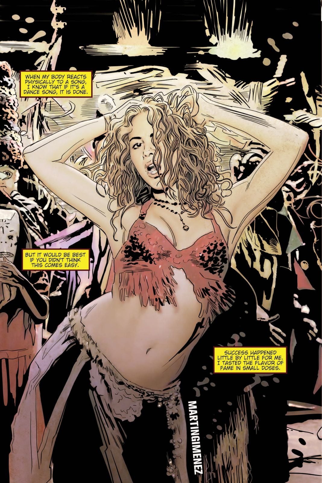 El precio del cómic de Shakira heroína que puedes comprar en Amazon