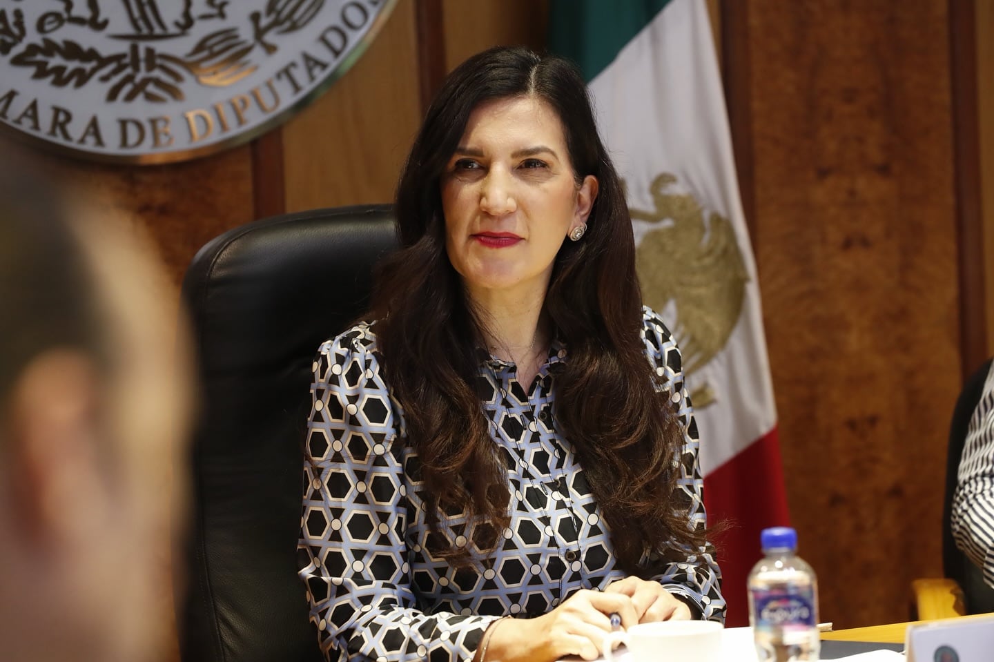 Kenia López Rabadán, presidenta de la Cámara de Diputados.