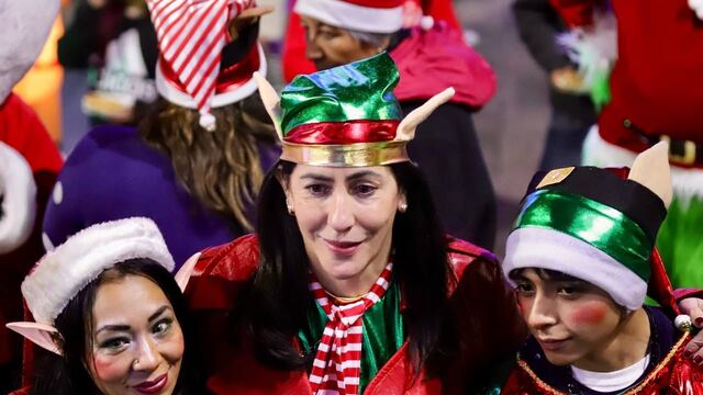 Álvaro Obregón: alcaldesa inaugura pista de hielo y tobogán para disfrutar del invierno