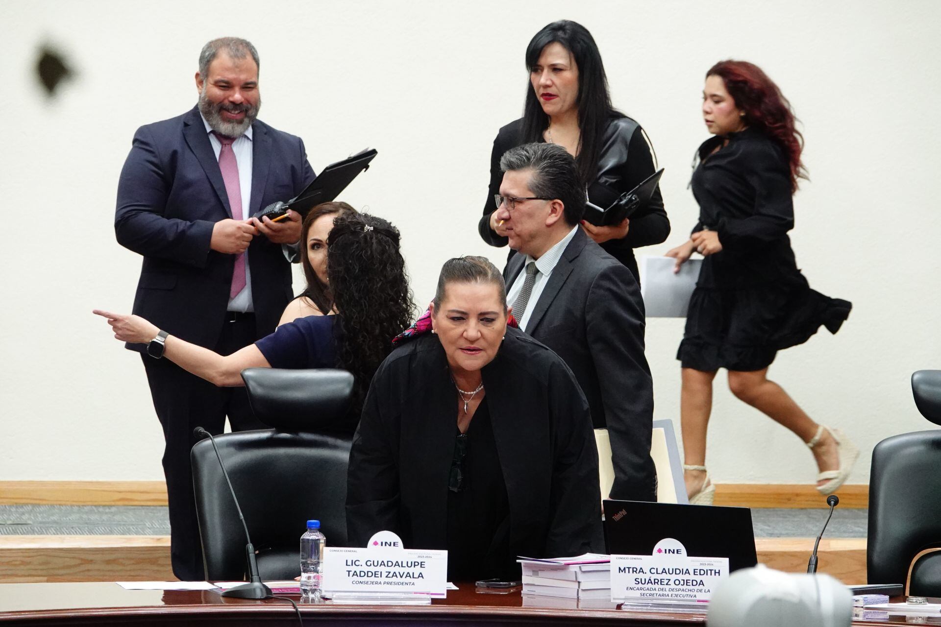 Guadalupe Taddei Zavala, consejera presidenta del Instituto Nacional Electoral (INE)