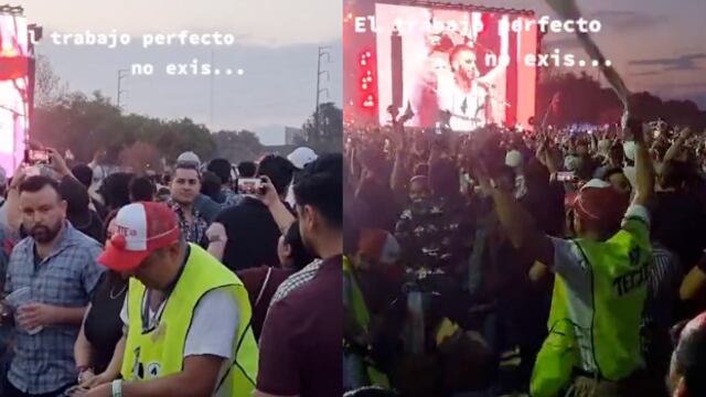 Vendedor disfruta de Los Caligaris