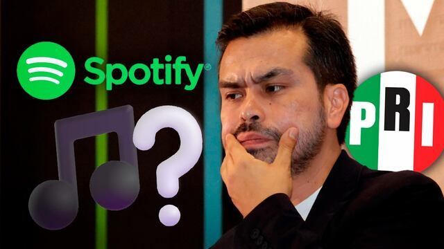 Jorge Álvarez Máynez acusa al PRI de bajar su canción de Spotify