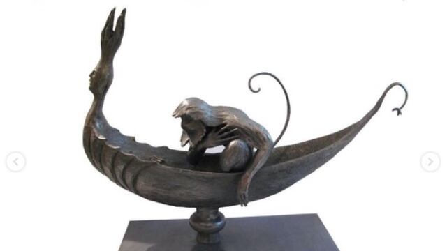 Barca con chango/Carrington