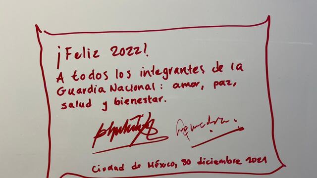 Mensaje de AMLO