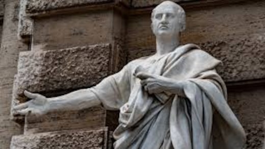 Cicerón, en latín, para que Sheinbaum exija compromiso serio a los descafeinados