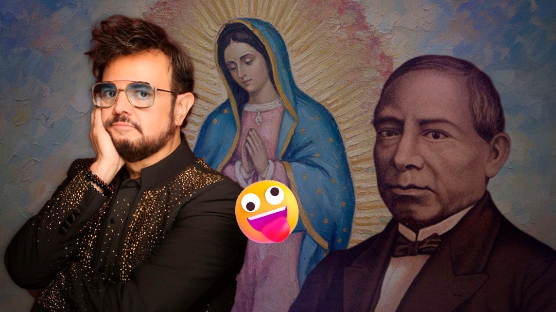 Aleks Syntek compara su “locura” con Benito Juárez y la Virgen de Guadalupe