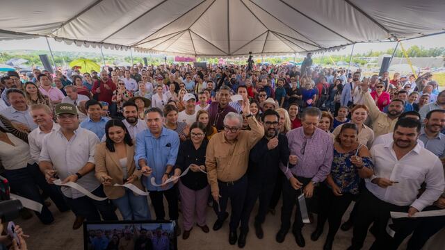 Rubén Rocha inauguró el puente Humaya en Culiacán