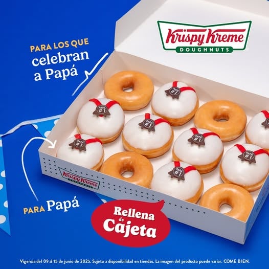Donas Krispy Kreme para el Día del Padre