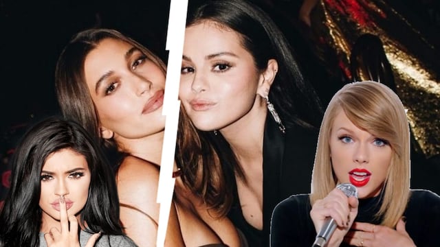 HAILEY BIEBER Y SELENA GOMEZ SE PELEAN POR ¿TAYLOR SWIFT Y KYLE JENNER?