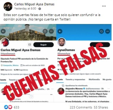 Publicación de Carlos Miguel Aysa Damas