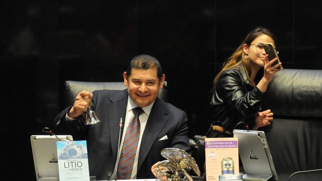 Alejandro Armenta, presidente de la Mesa Directiva del Senado